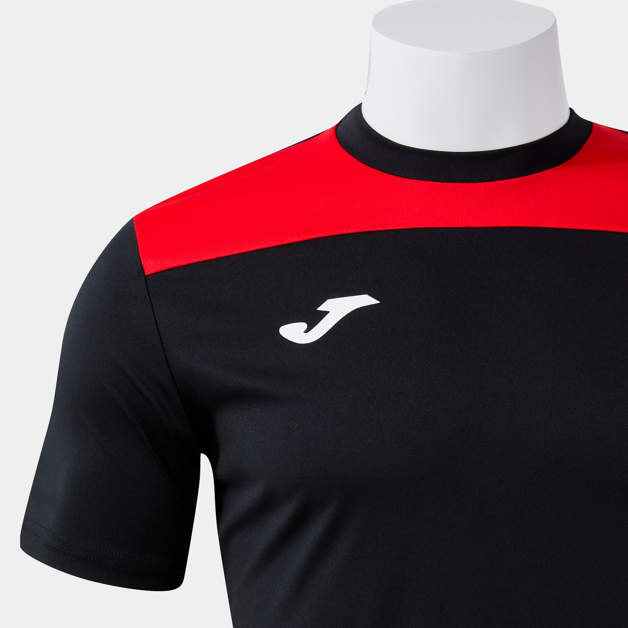 Joma PHOENIX III Shirt and Short Set (Black Red) — view 4