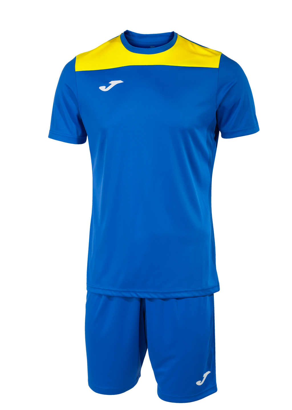 Joma PHOENIX III Shirt and Short Set (Royal Blue Yellow)