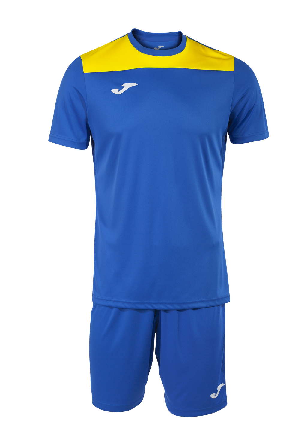 Joma PHOENIX III Shirt and Short Set (Royal Blue Yellow) — view 4