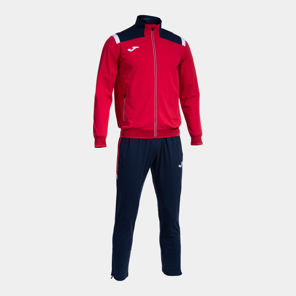 Joma TOLEDO Tracksuit Set (Red Navy Blue)