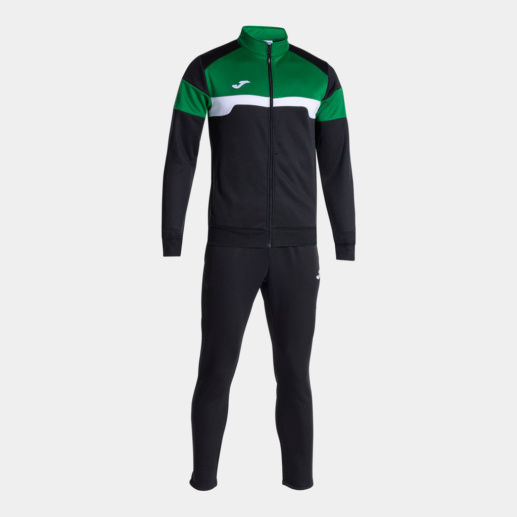 Joma DANUBIO III Tracksuit Set (Black Green)