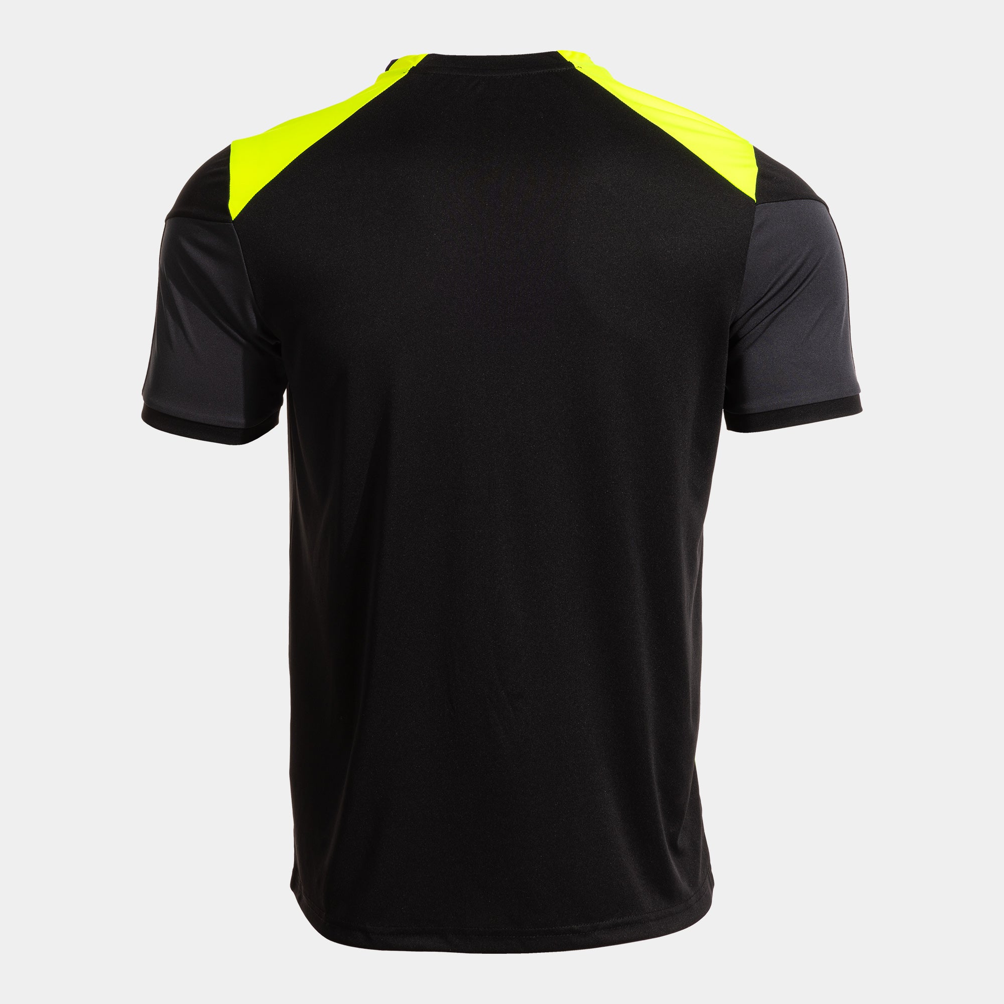 Joma DANUBIO IV Shirt (Black Fluo Yellow) — view 2