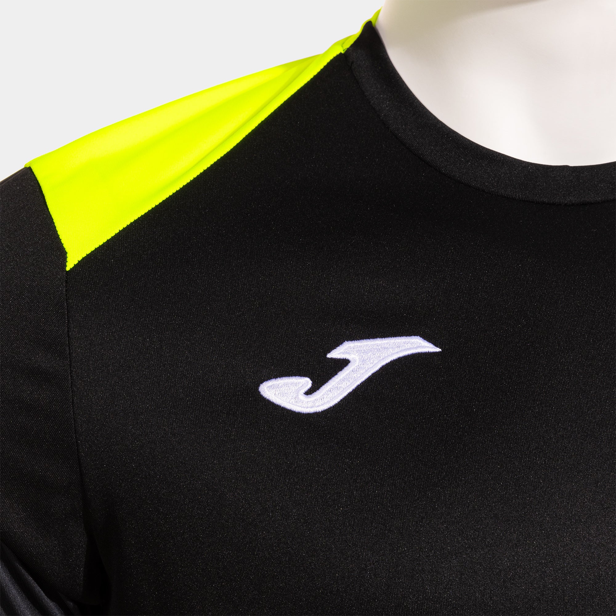 Joma DANUBIO IV Shirt (Black Fluo Yellow) — view 3