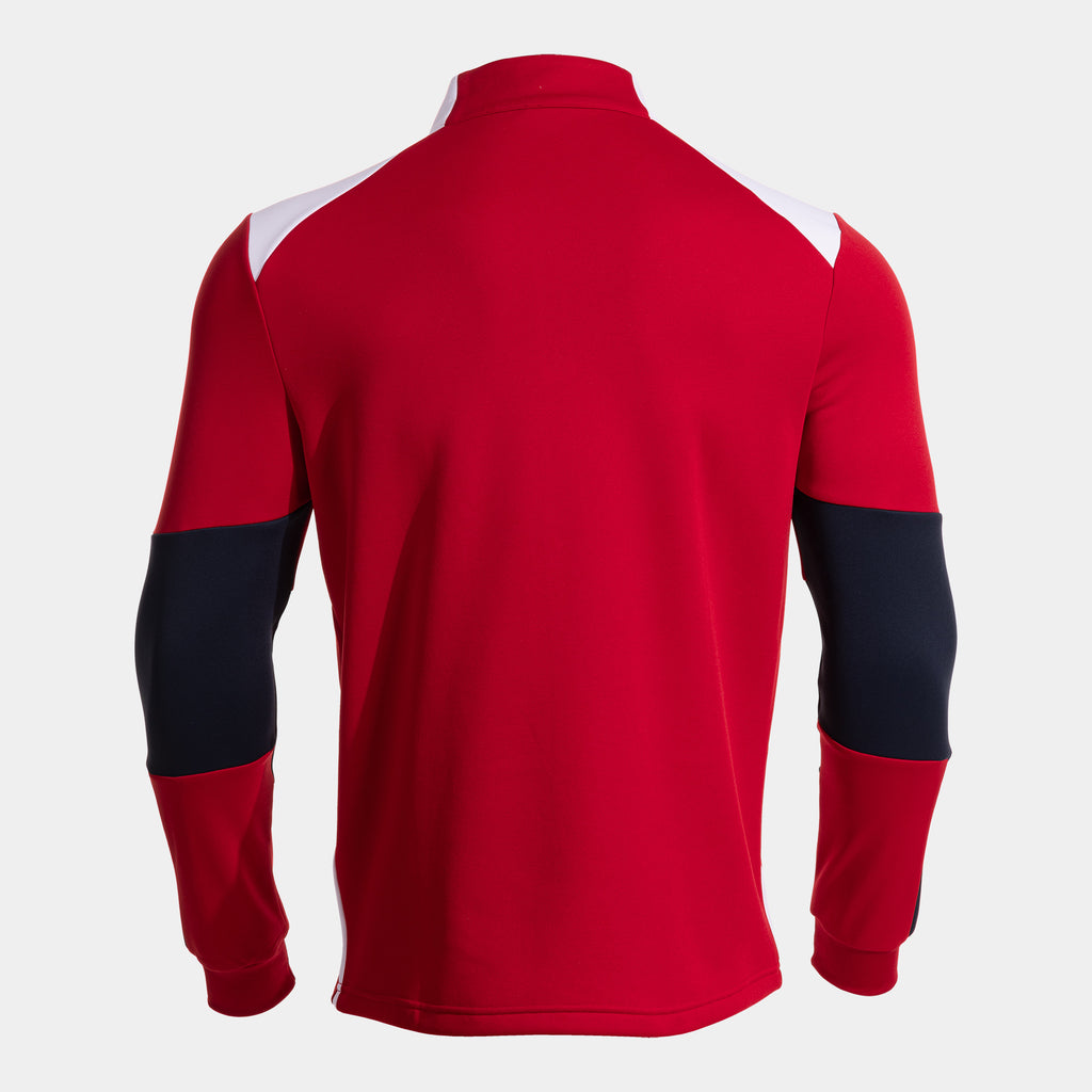 Joma DANUBIO IV Qtr Zip Sweatshirt (Red White) — view 2