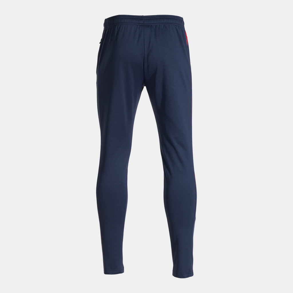 Joma CHAMPIONSHIP VIII Tracksuit Trousers (Dark Navy Red) — view 2