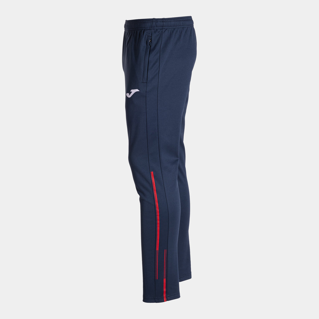 Joma CHAMPIONSHIP VIII Tracksuit Trousers (Dark Navy Red) — view 4