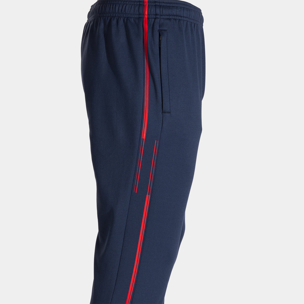 Joma CHAMPIONSHIP VIII Tracksuit Trousers (Dark Navy Red) — view 5