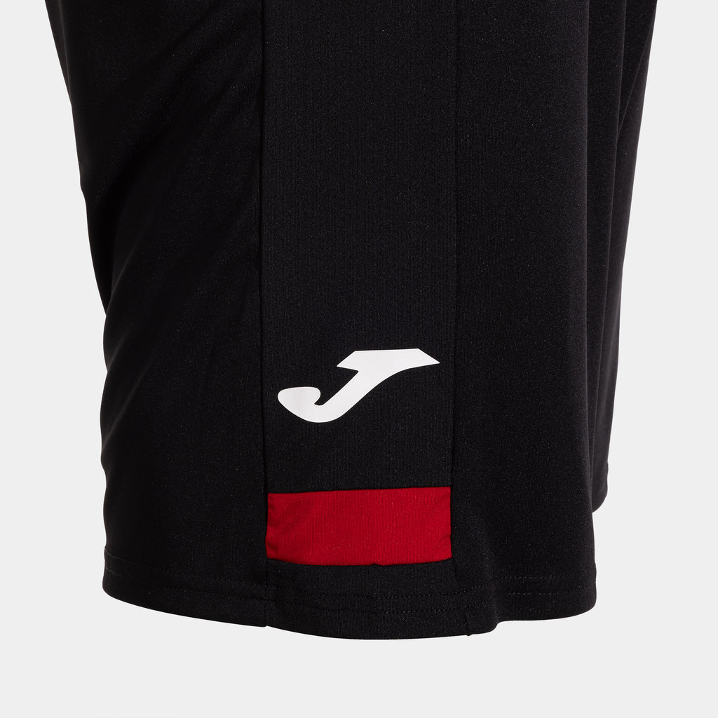 Joma LIDER Shirt and Short Set (Red Black) — view 4