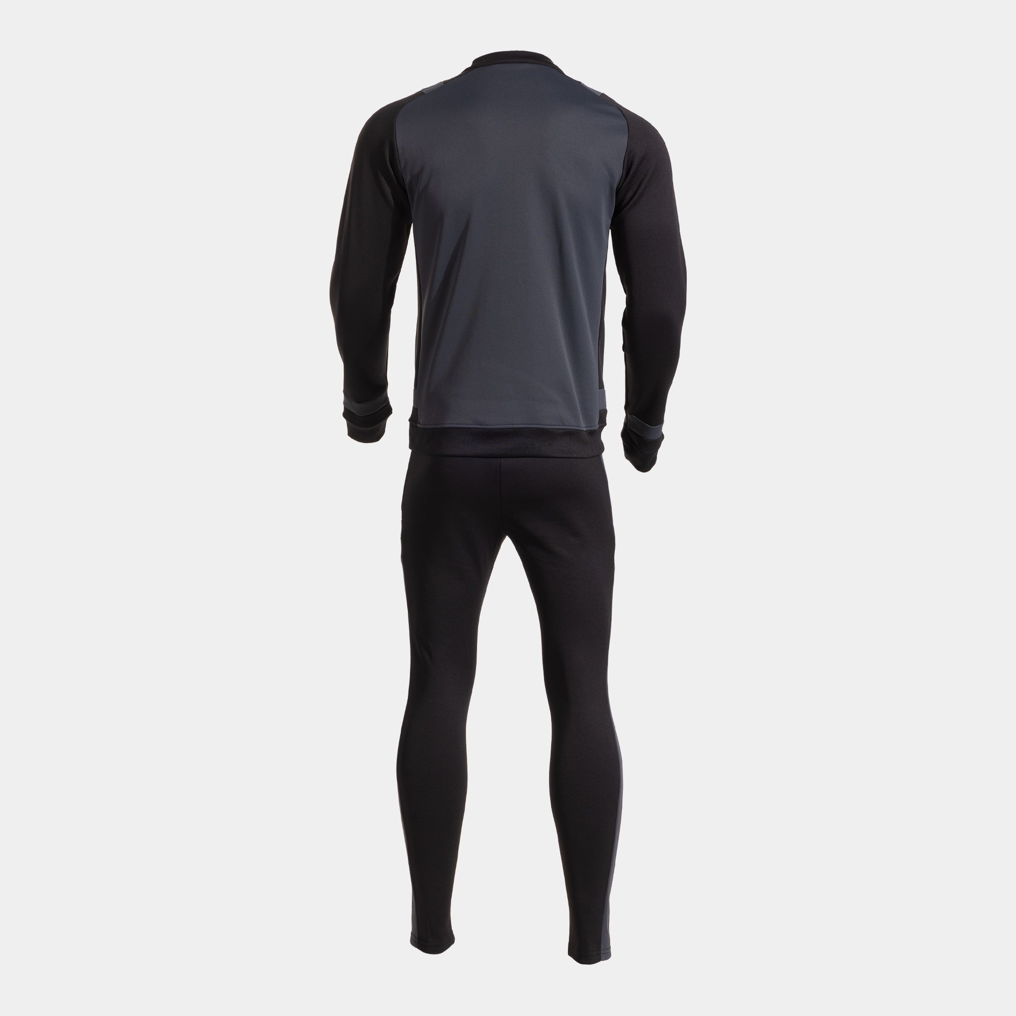 Joma LIDER Tracksuit Set (Dark Gray Black) — view 2
