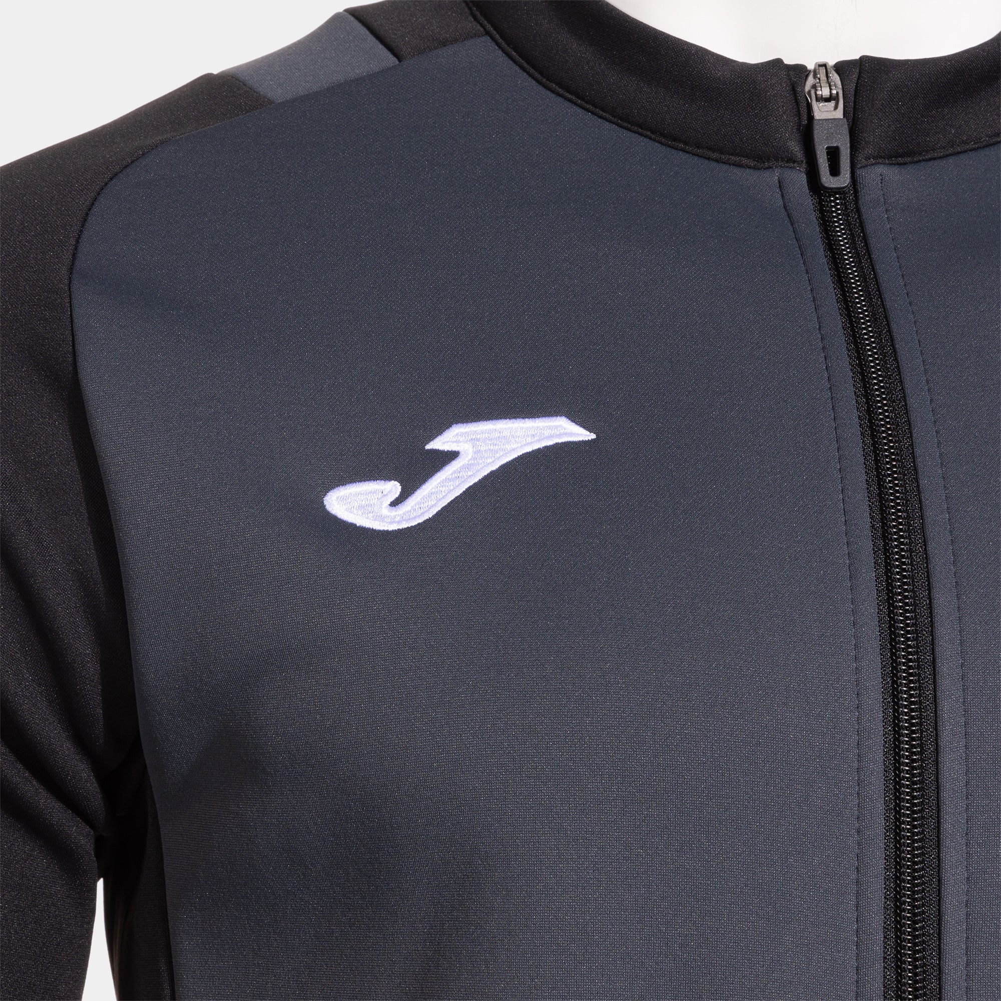 Joma LIDER Tracksuit Set (Dark Gray Black) — view 3