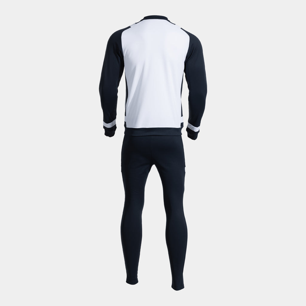 Joma LIDER Tracksuit Set (White Dark Navy) — view 2