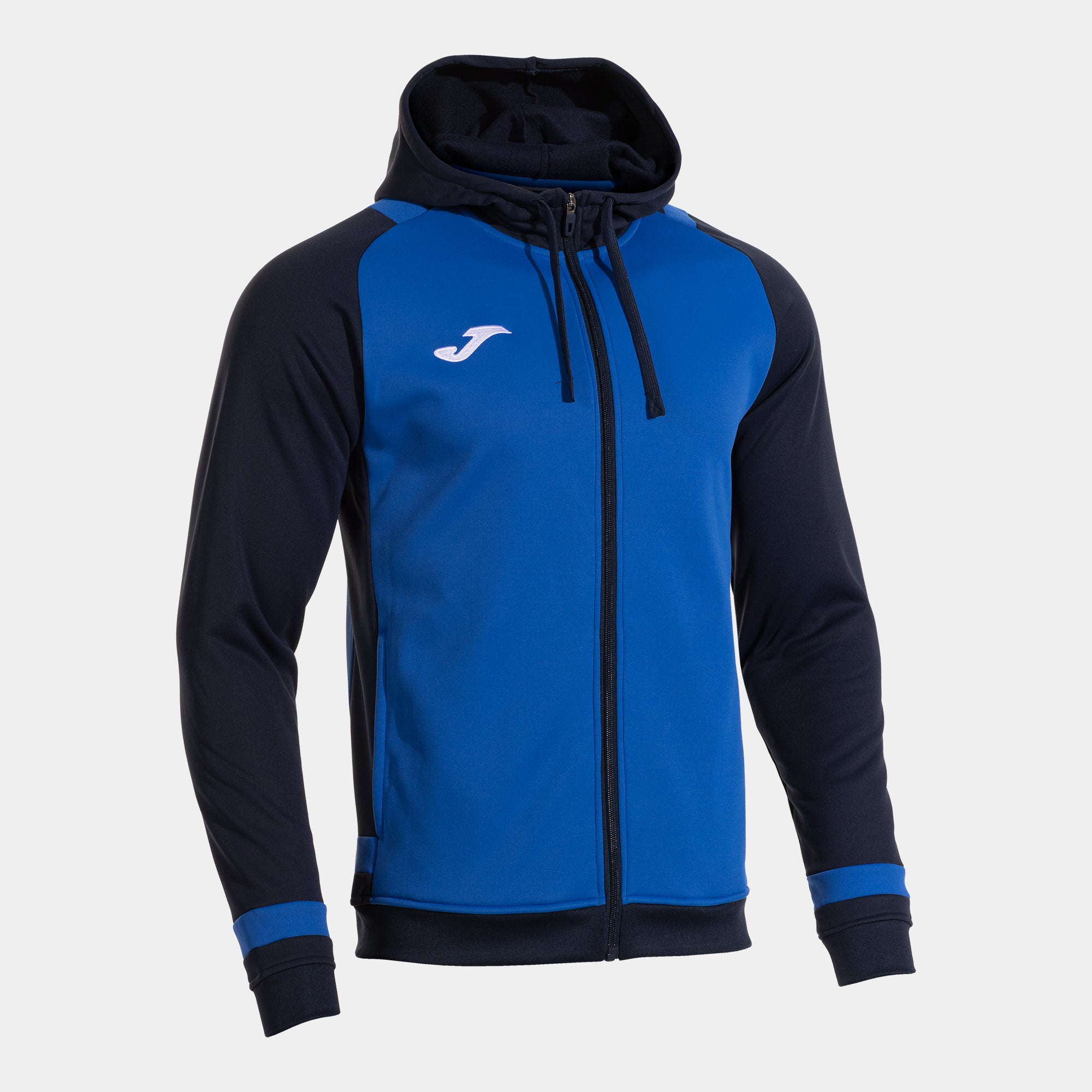 Joma LIDER Full Zip Hooded Jacket (Royal Blue Dark Navy)