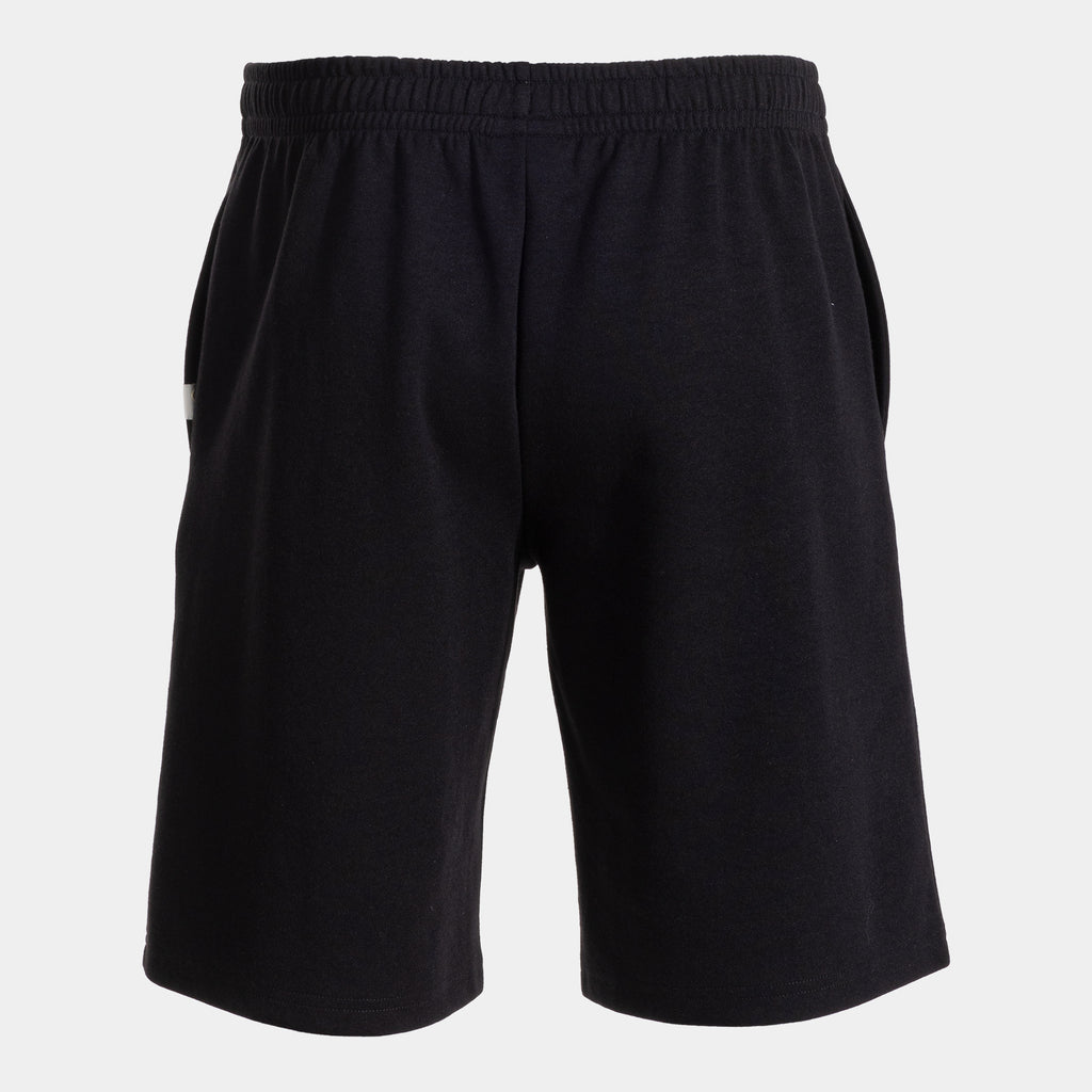 Joma UNIVERSO Cotton Mix Bermuda Short (Black) — view 2