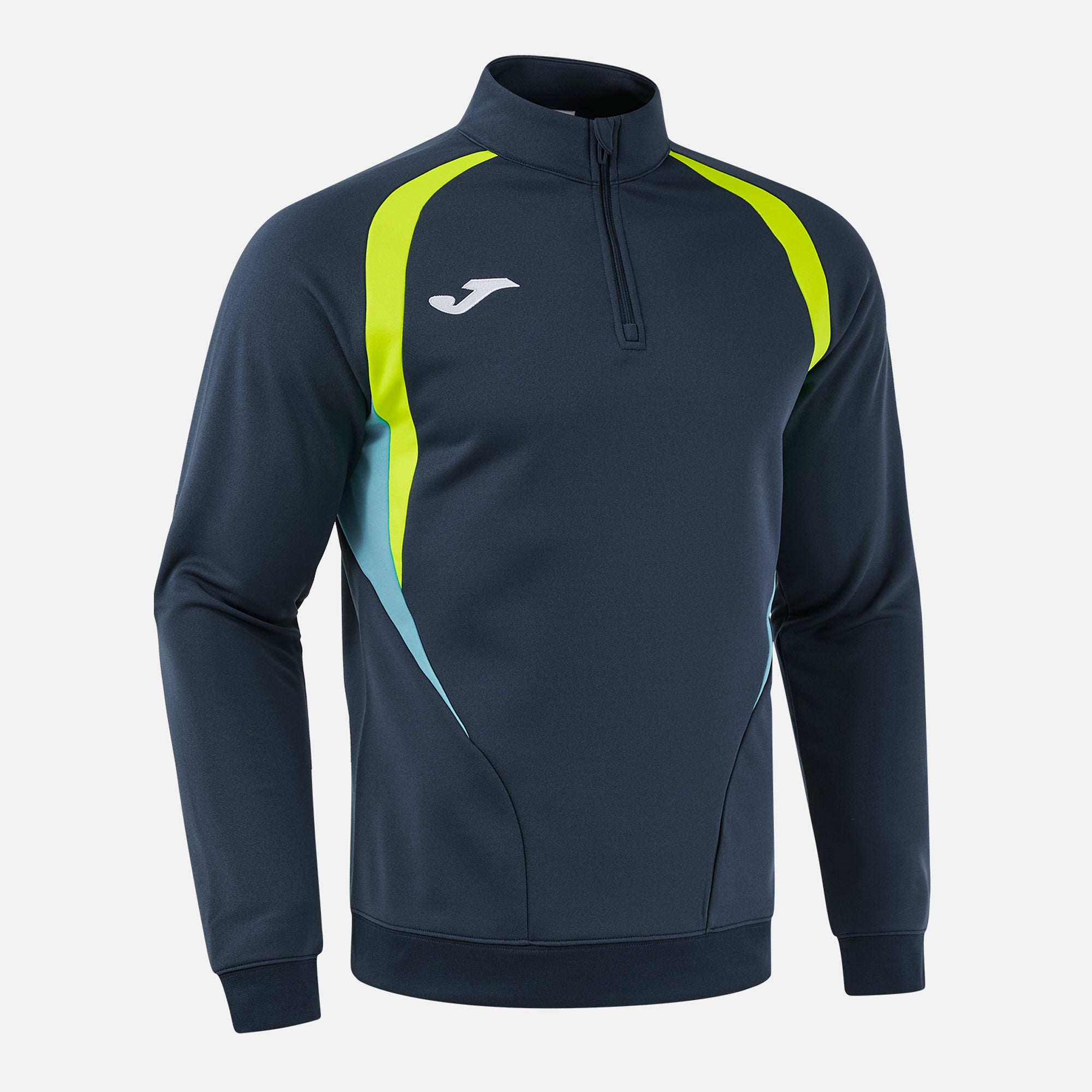 Joma CHAMPIONSHIP 20 Qtr Zip Sweatshirt (Dark Navy Fluo Yellow)