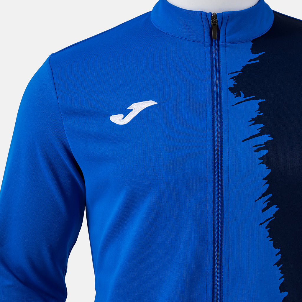 Joma PICASHO CITY Full Zip Tracksuit Jacket (Royal Blue Dark Navy) — view 4