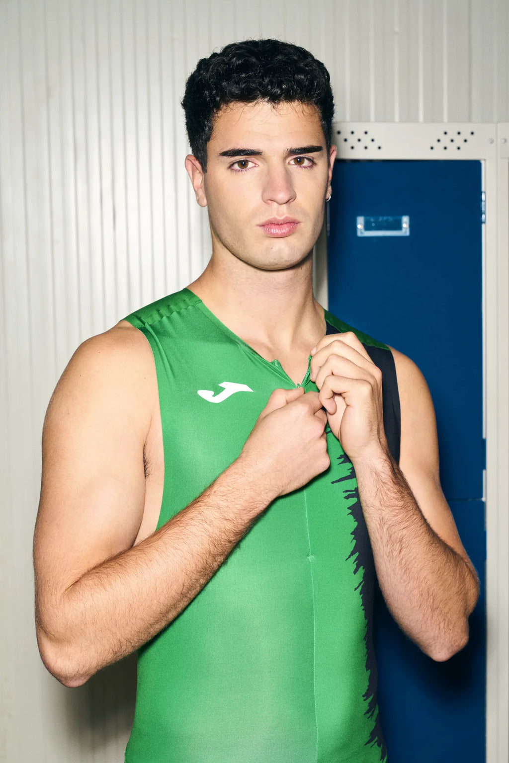 Joma PICASHO CITY Running Suit (Green Black)