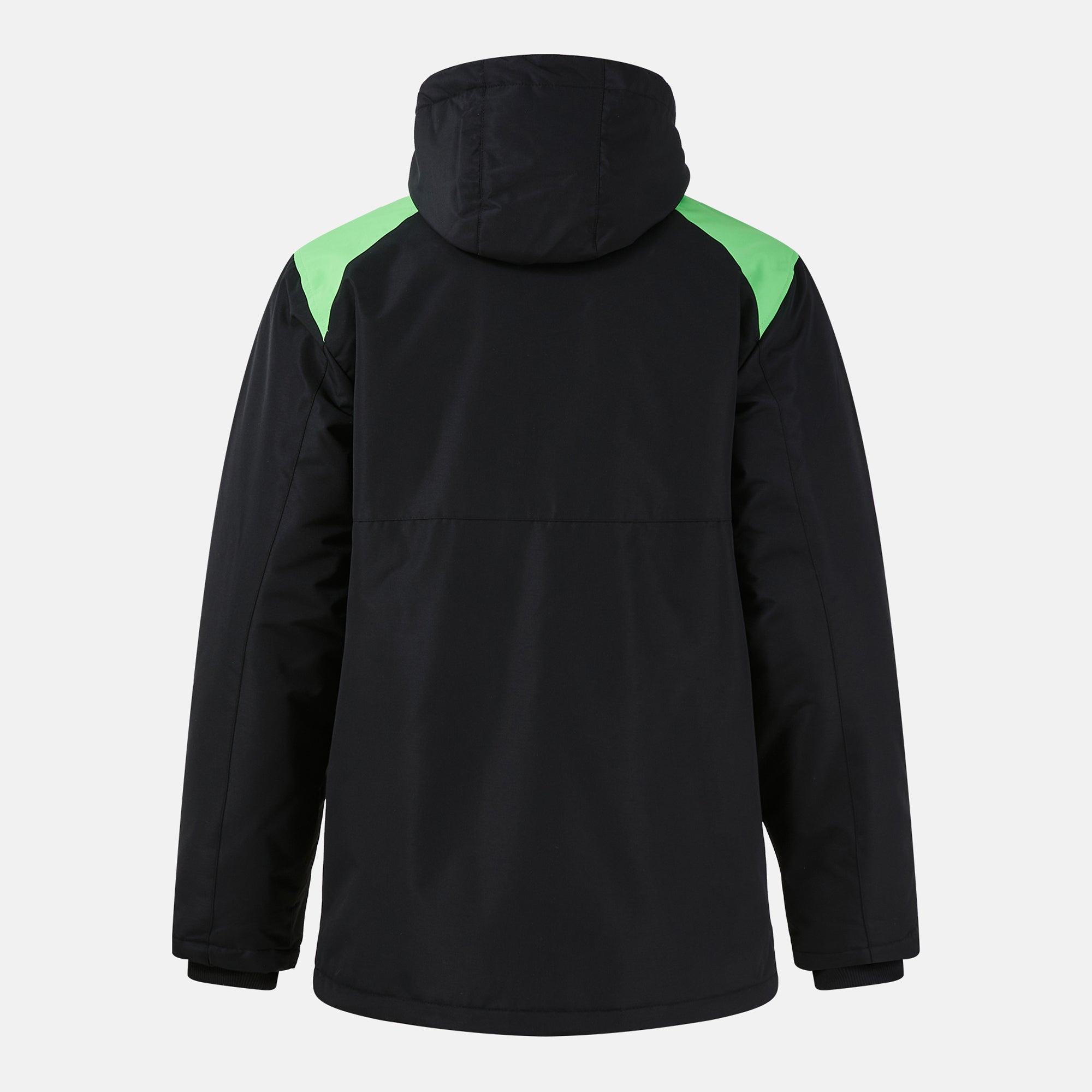 Joma TRIVOR II Insulated Anorak (Black Fluo Green) — view 2