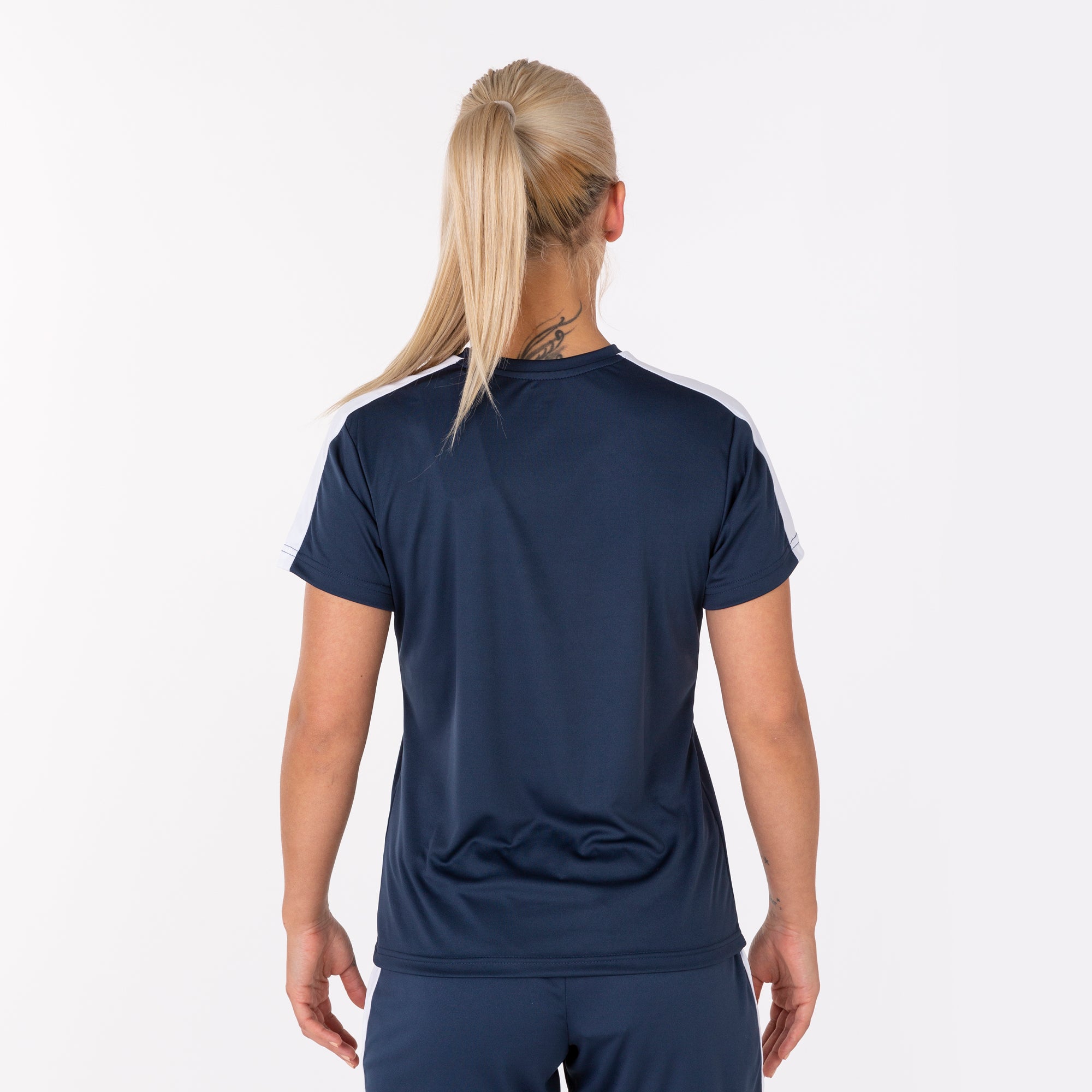 joma academy iii women s shirt navy blue white