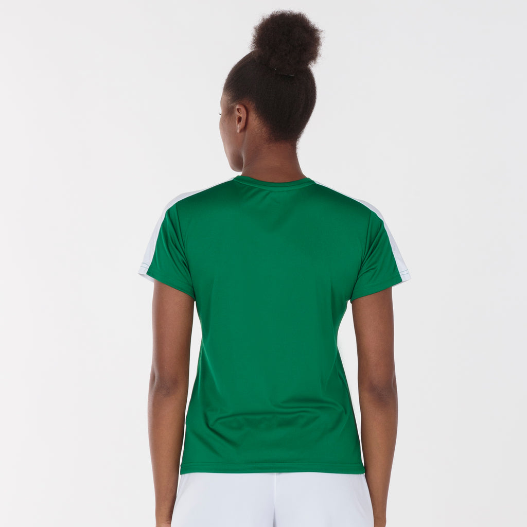 joma academy iii women s shirt green white
