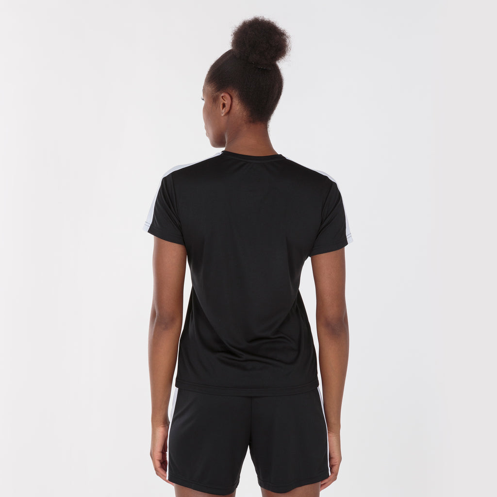 joma academy iii women s shirt black white