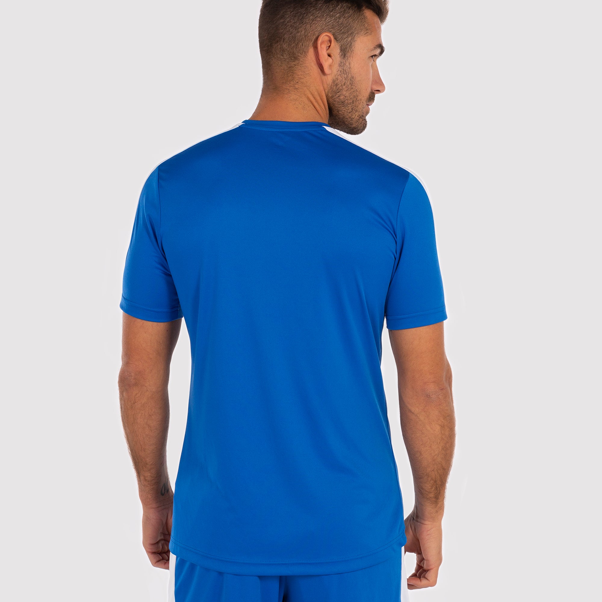 joma academy iii shirt royal blue white