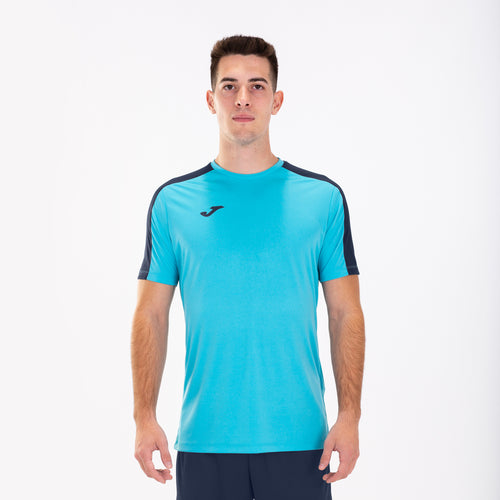Joma ACADEMY III Shirt (Fluo Turquoise Navy Blue)