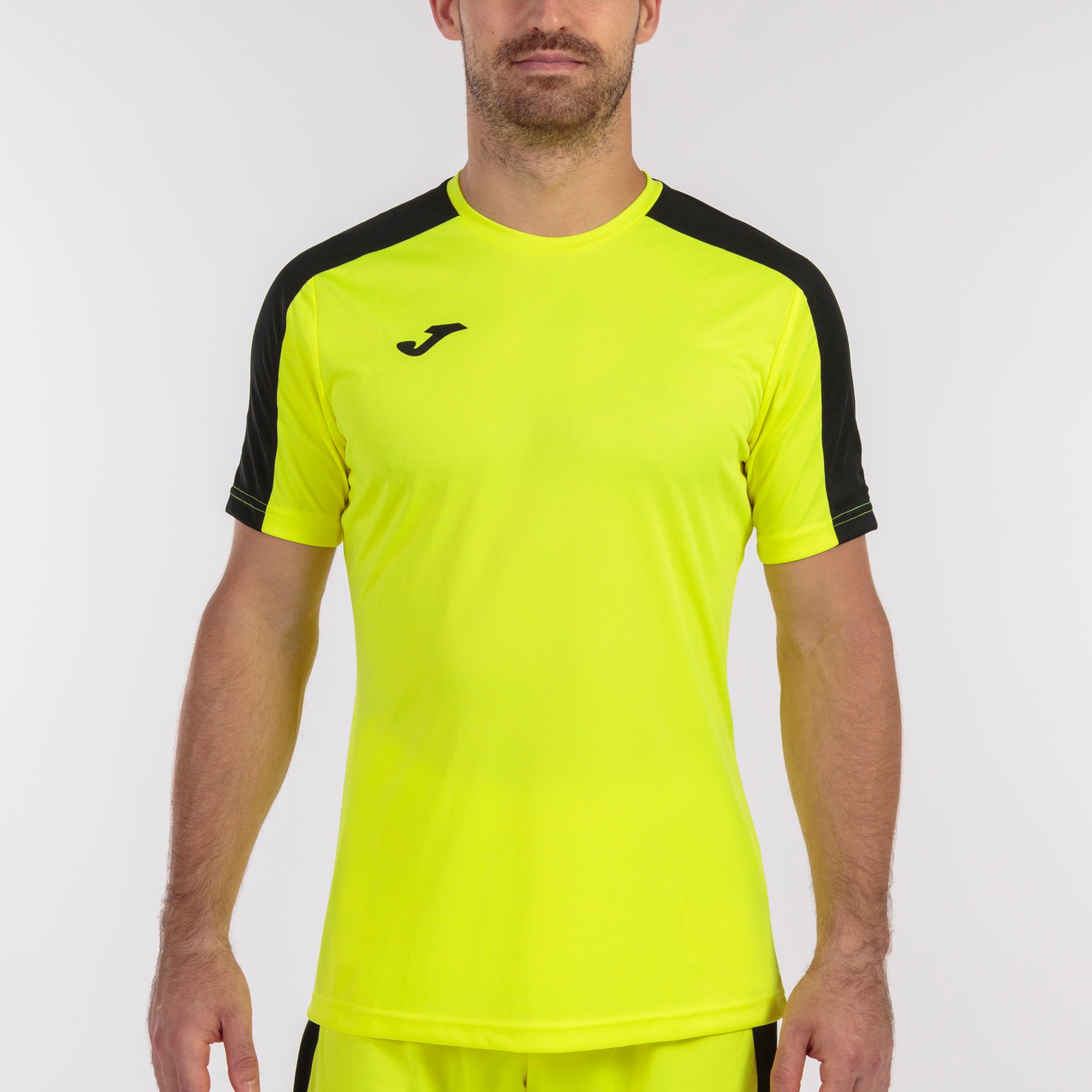joma academy iii shirt fluo yellow black