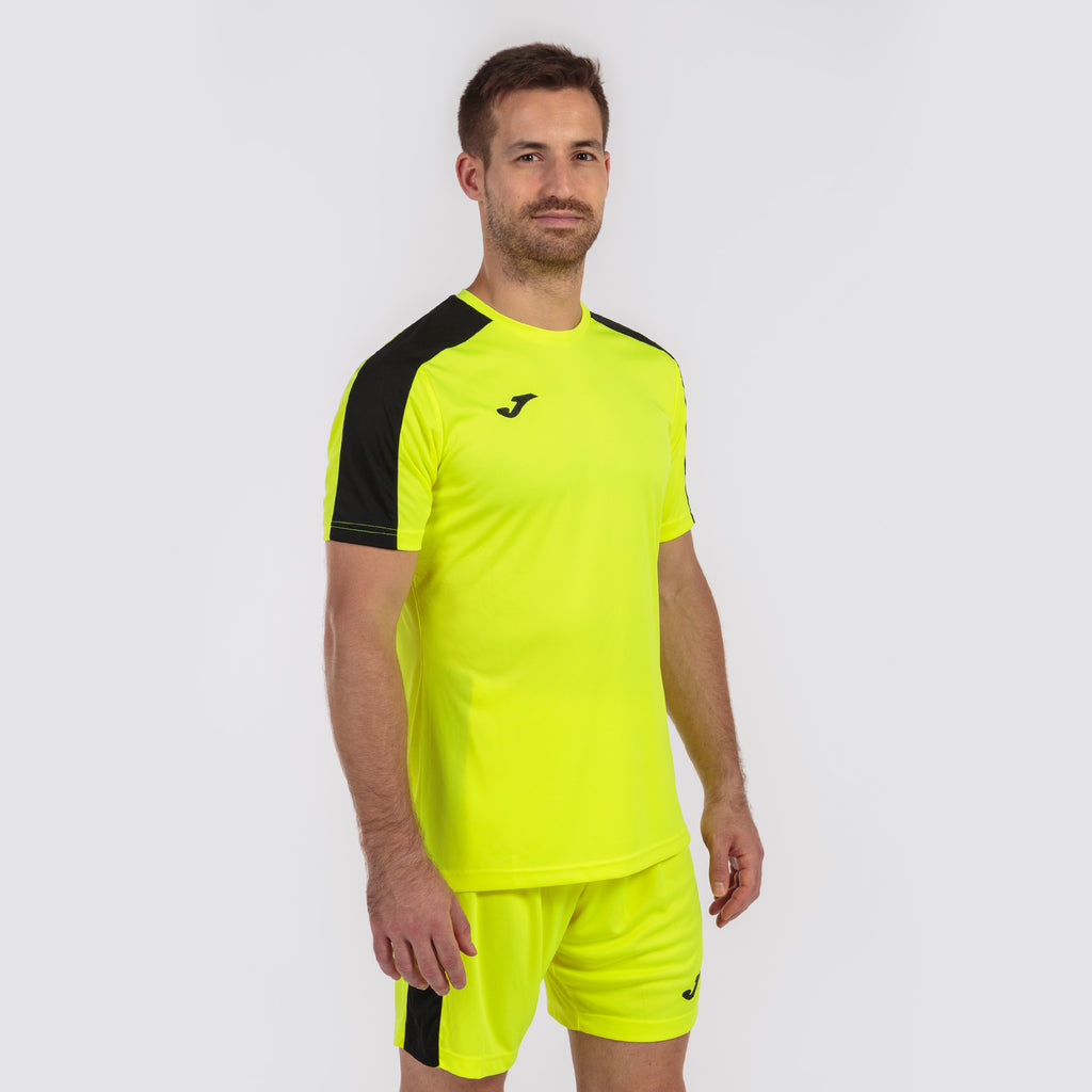 joma academy iii shirt fluo yellow black