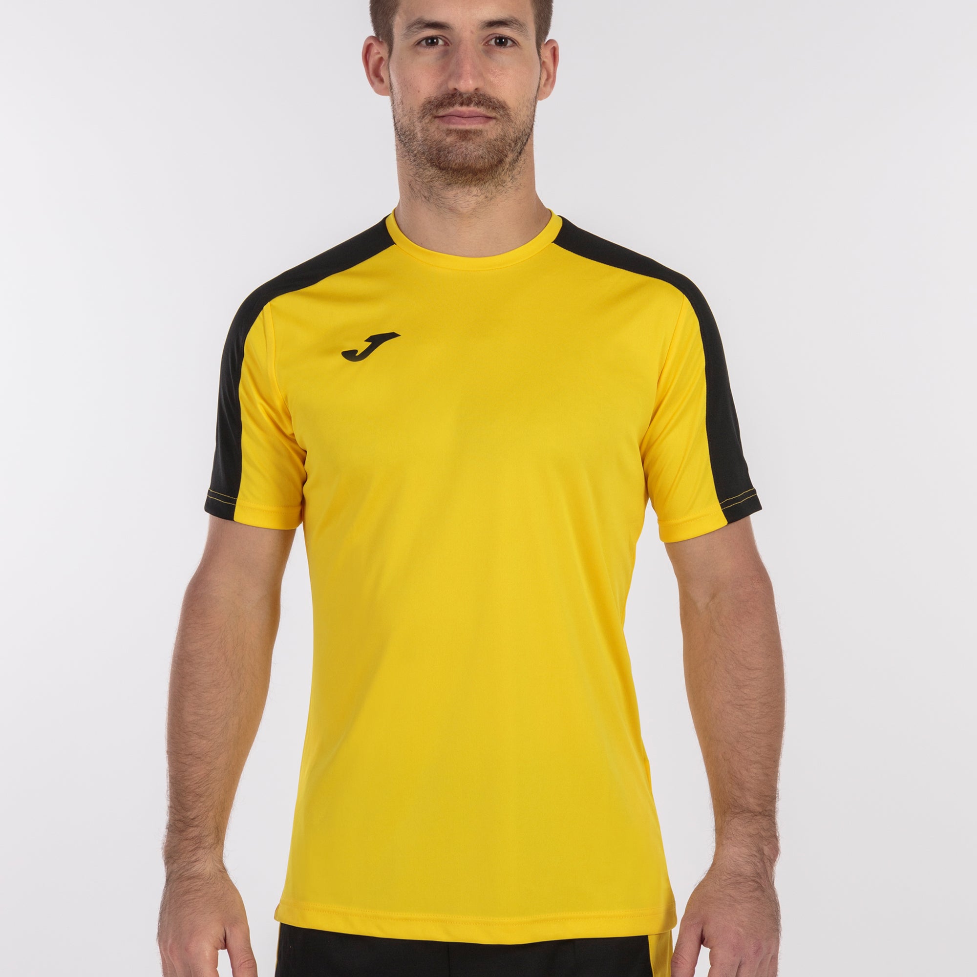 joma academy iii shirt yellow black