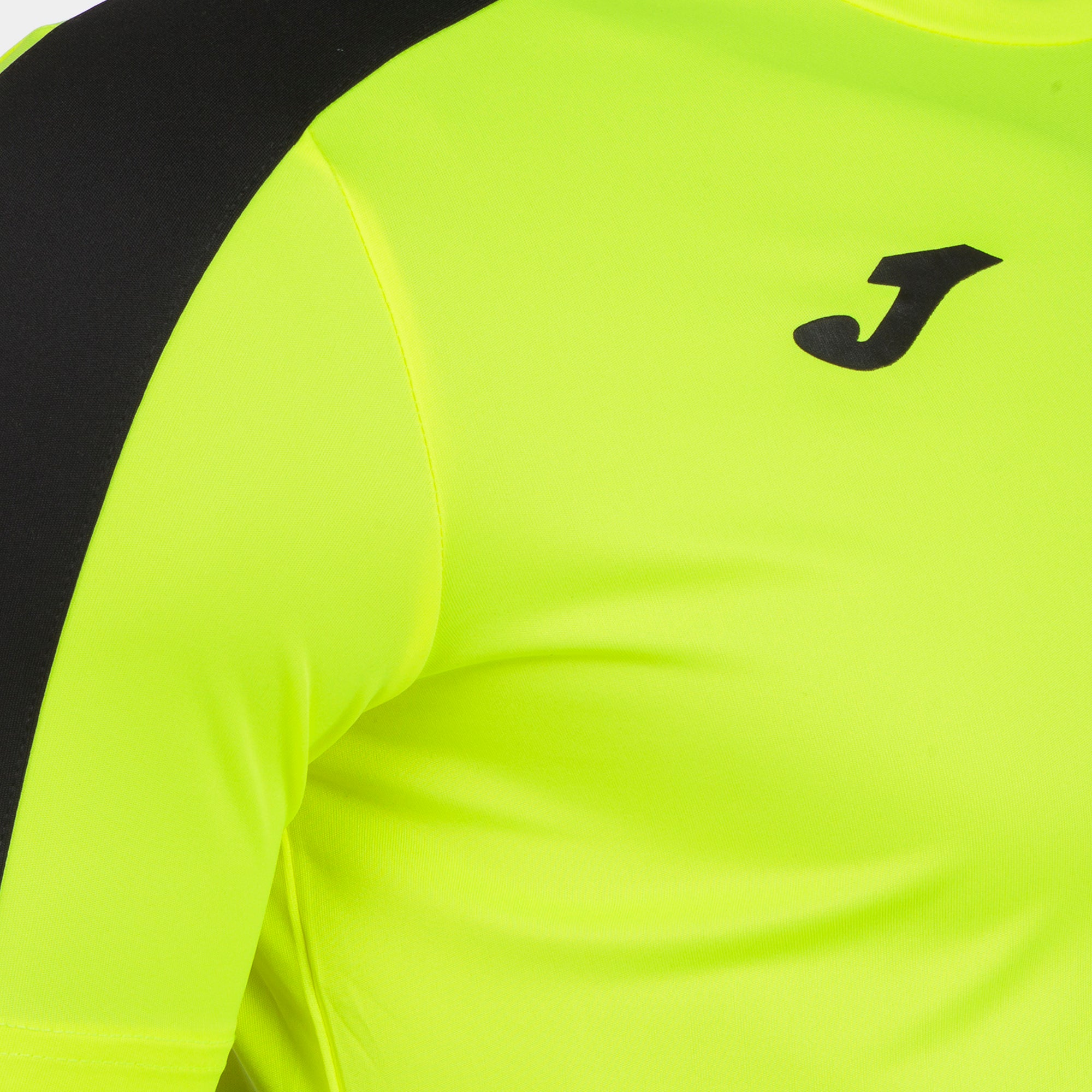 joma academy iii shirt fluo yellow black