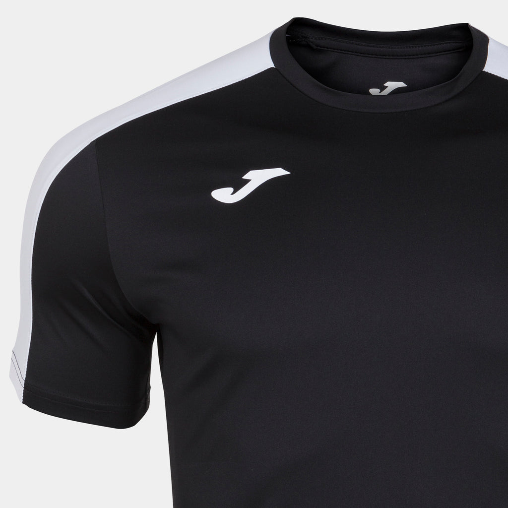 joma academy iii shirt black white