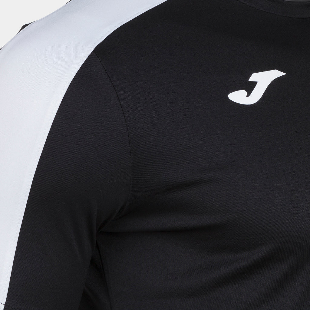 joma academy iii shirt black white