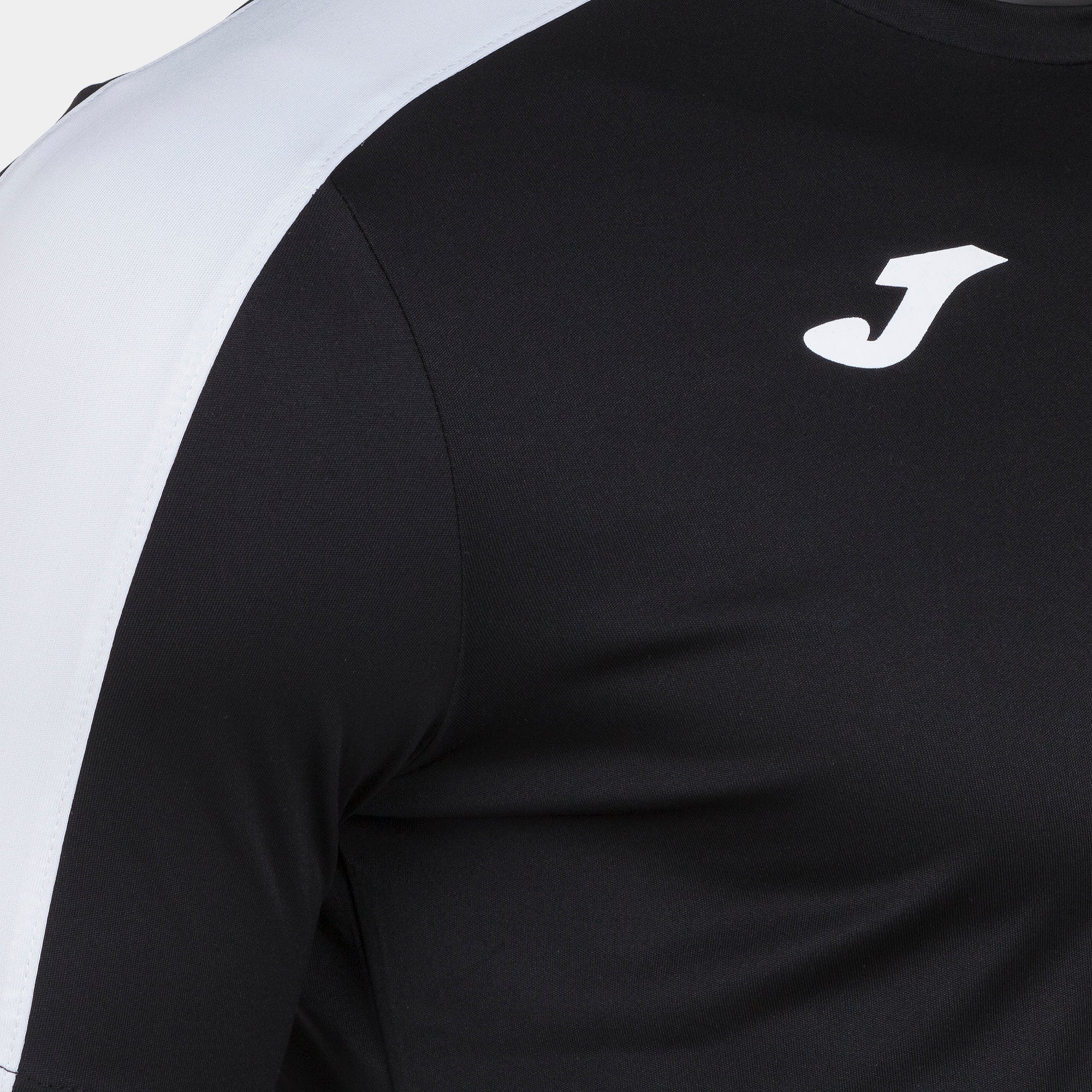 joma academy iii shirt black white