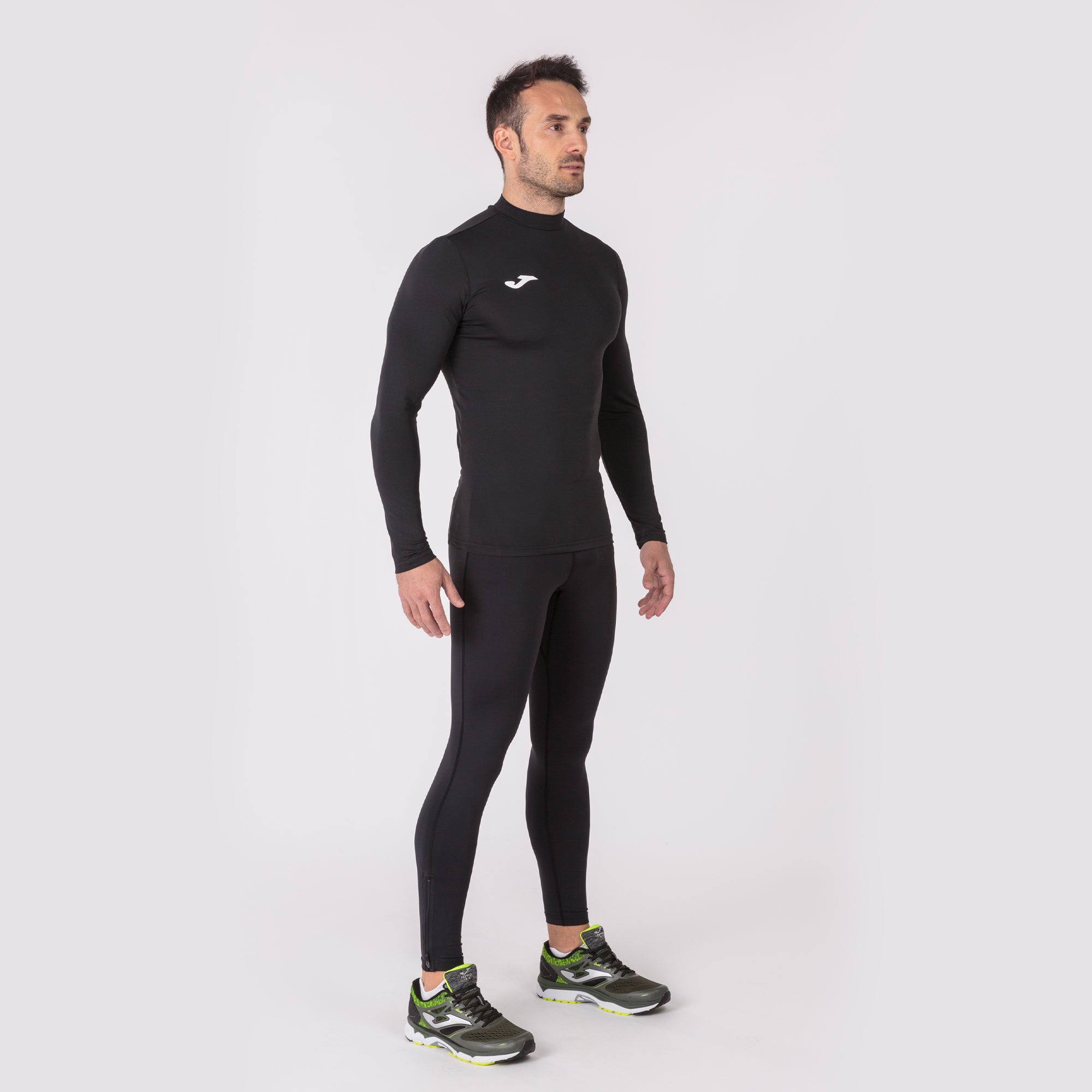 joma brama academy base layer ls shirt black