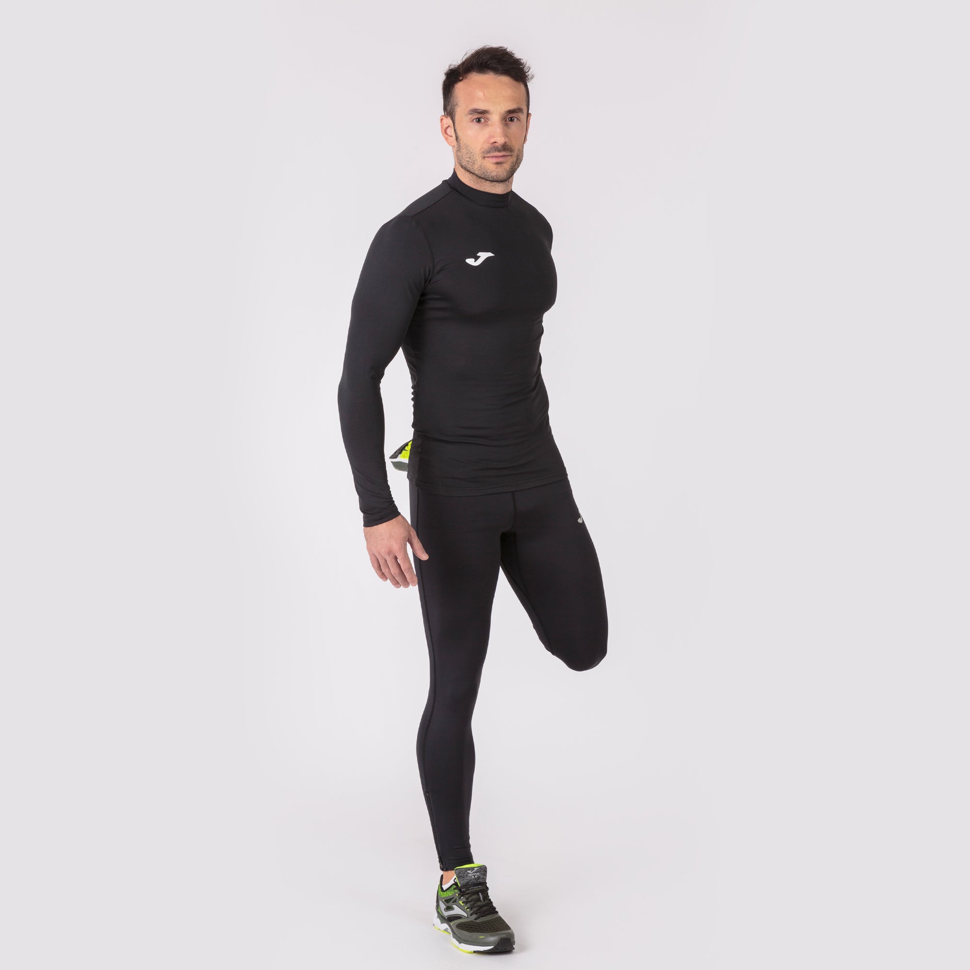 joma brama academy base layer ls shirt black