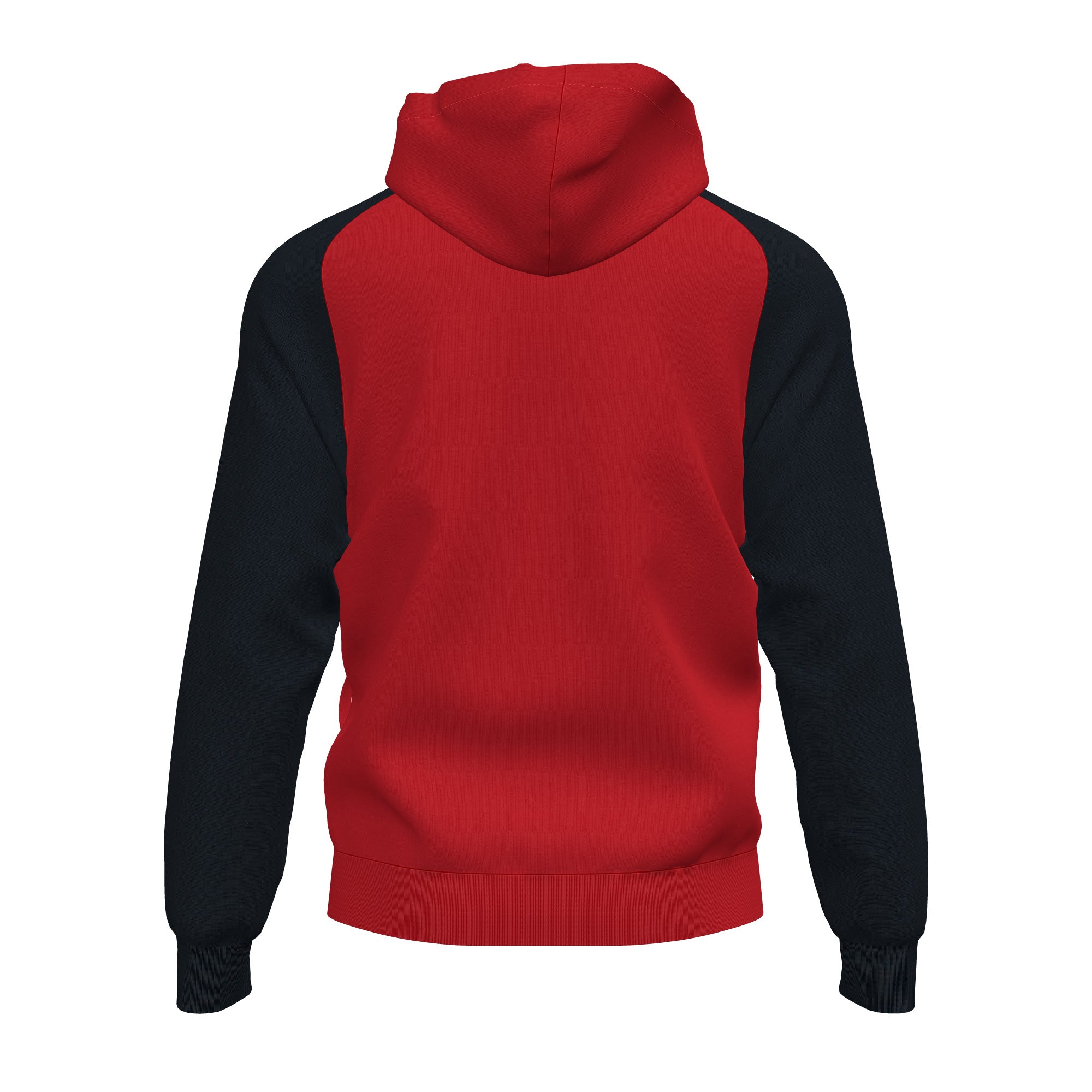 Joma ACADEMY IV Full Zip Hooded Jacket (Red Black)