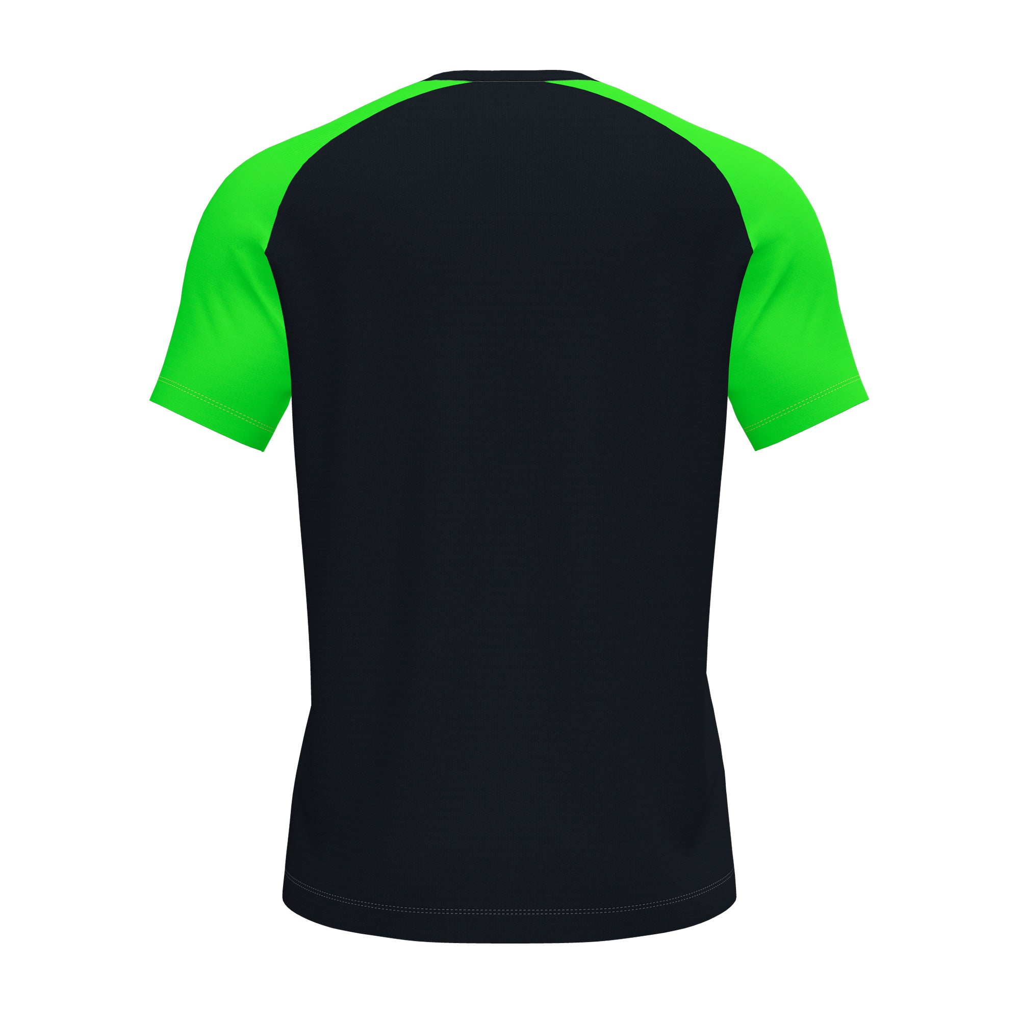 joma academy iv shirt black fluo green