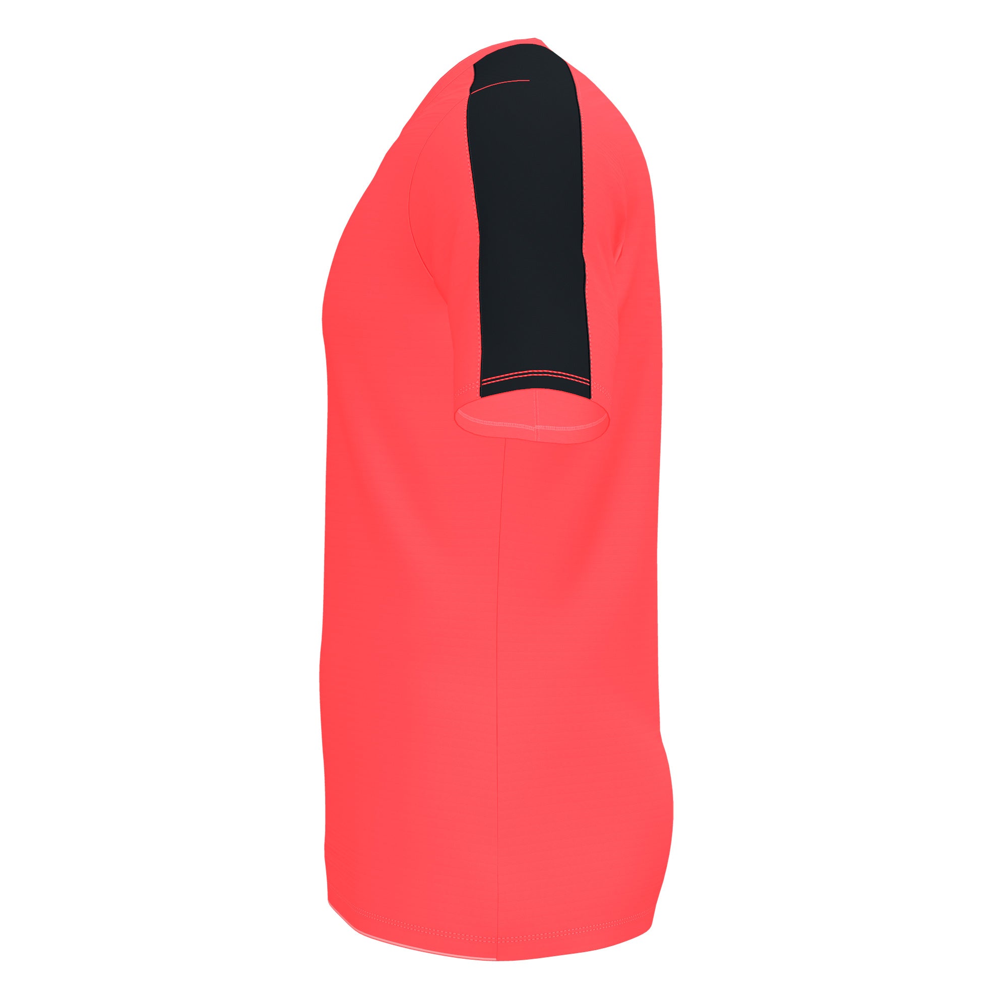 joma academy iii shirt fluo coral black