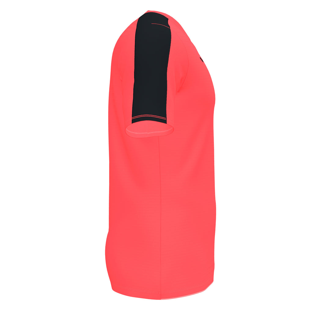 joma academy iii shirt fluo coral black