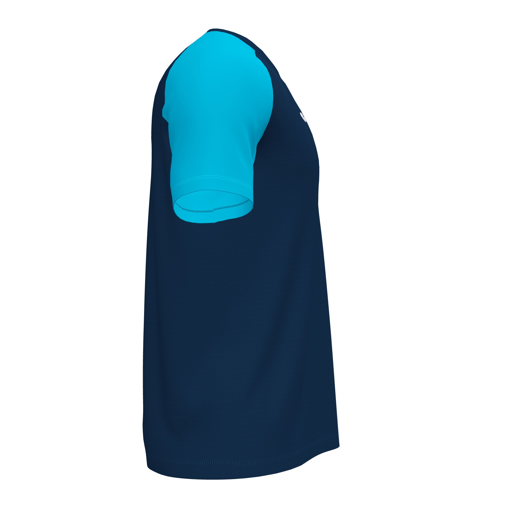 Joma ACADEMY IV Shirt (Navy Blue Fluo Turquoise)