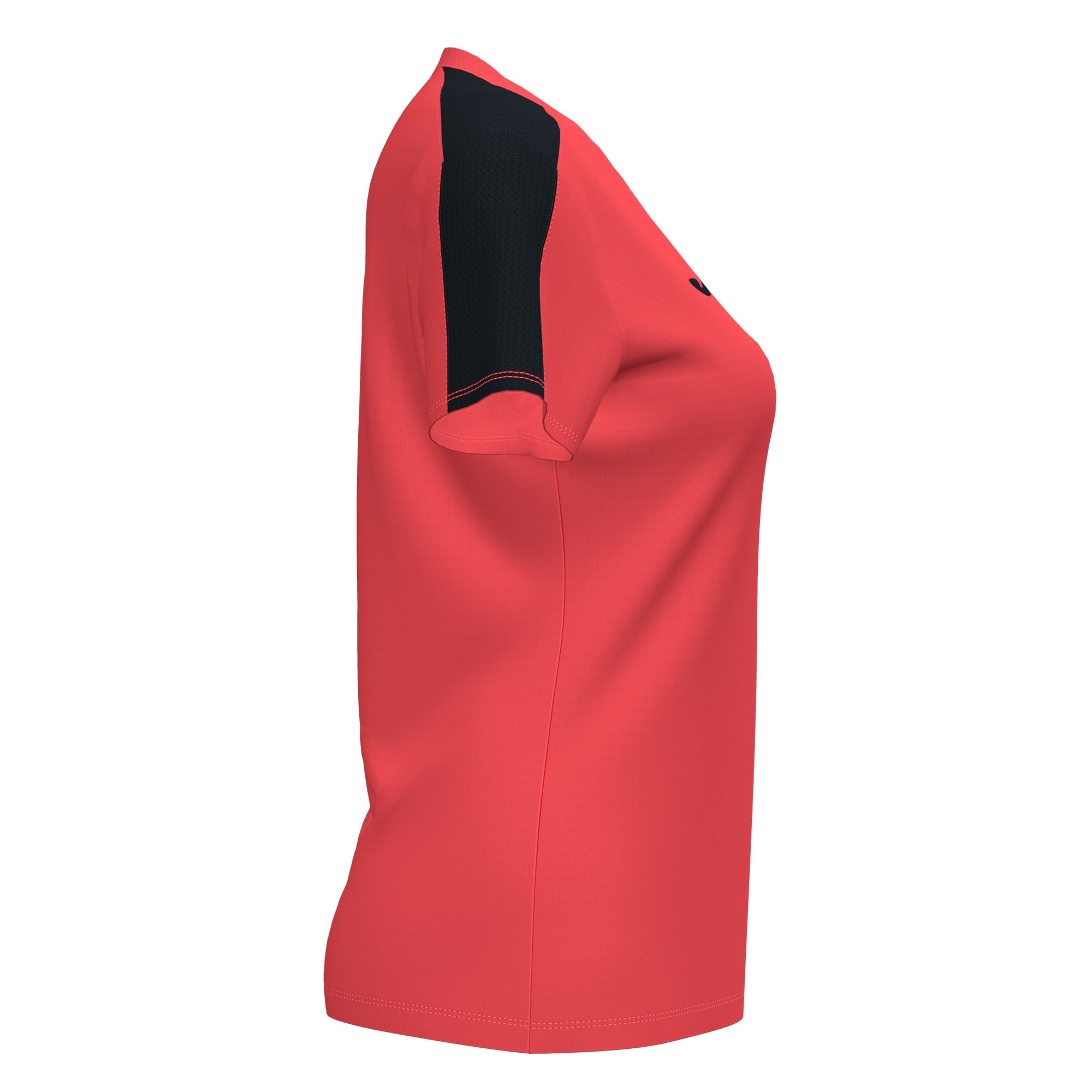 Joma ACADEMY III Women's Shirt (Fluo Coral Black)