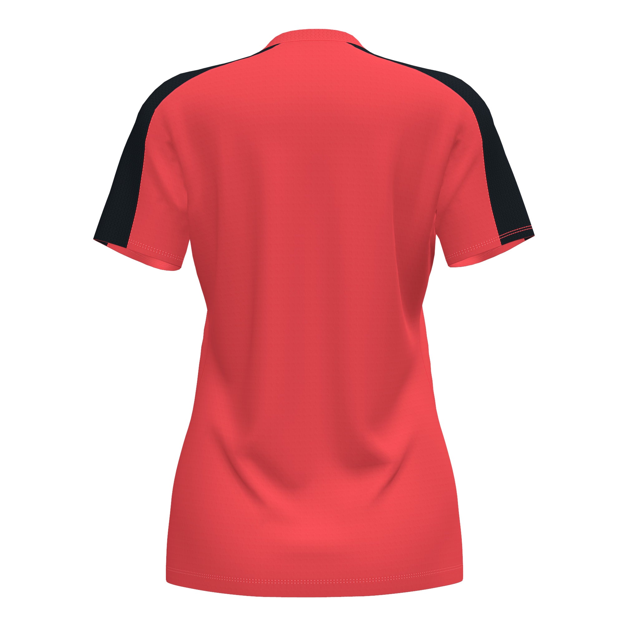 joma academy iii women s shirt fluo coral black