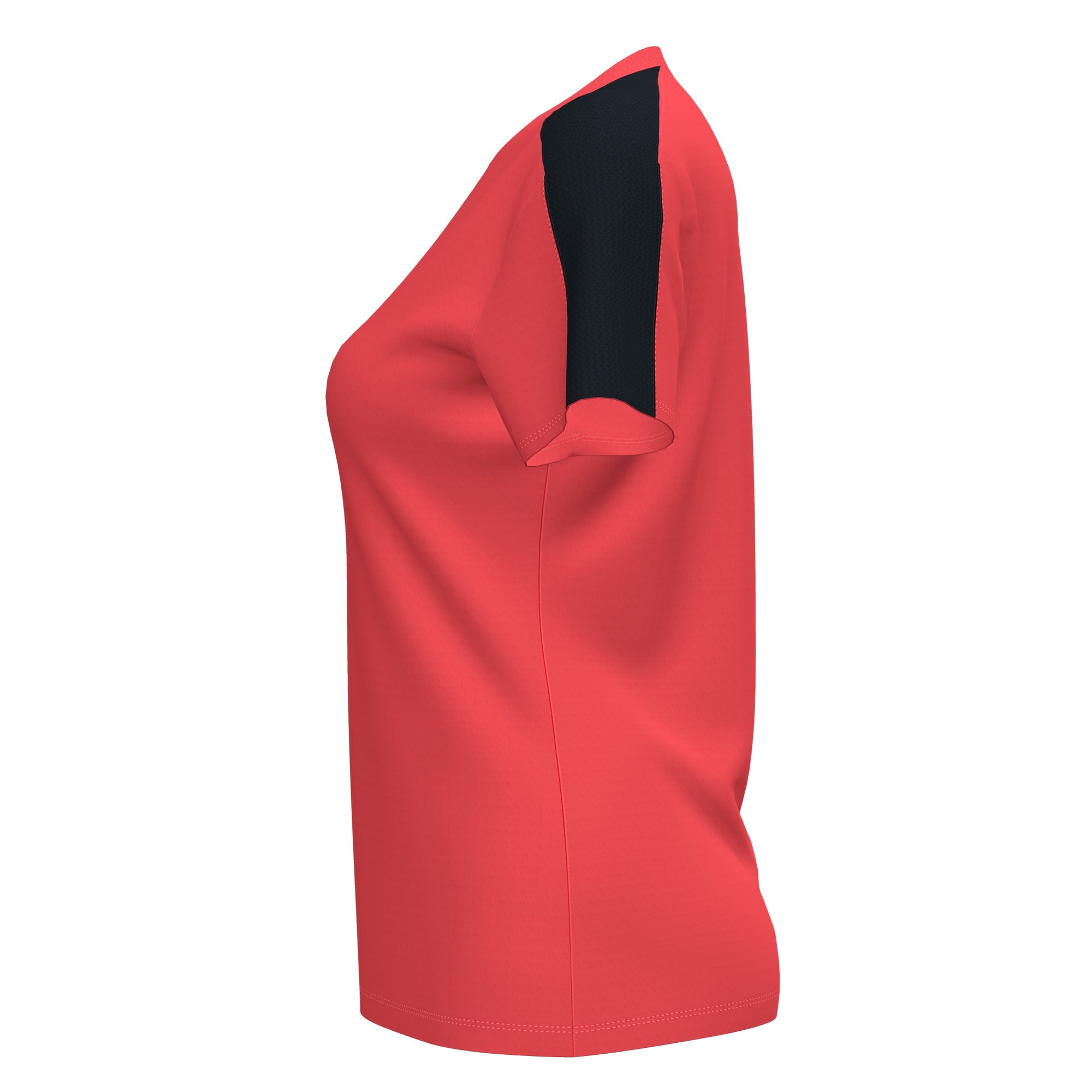Joma ACADEMY III Women's Shirt (Fluo Coral Black)