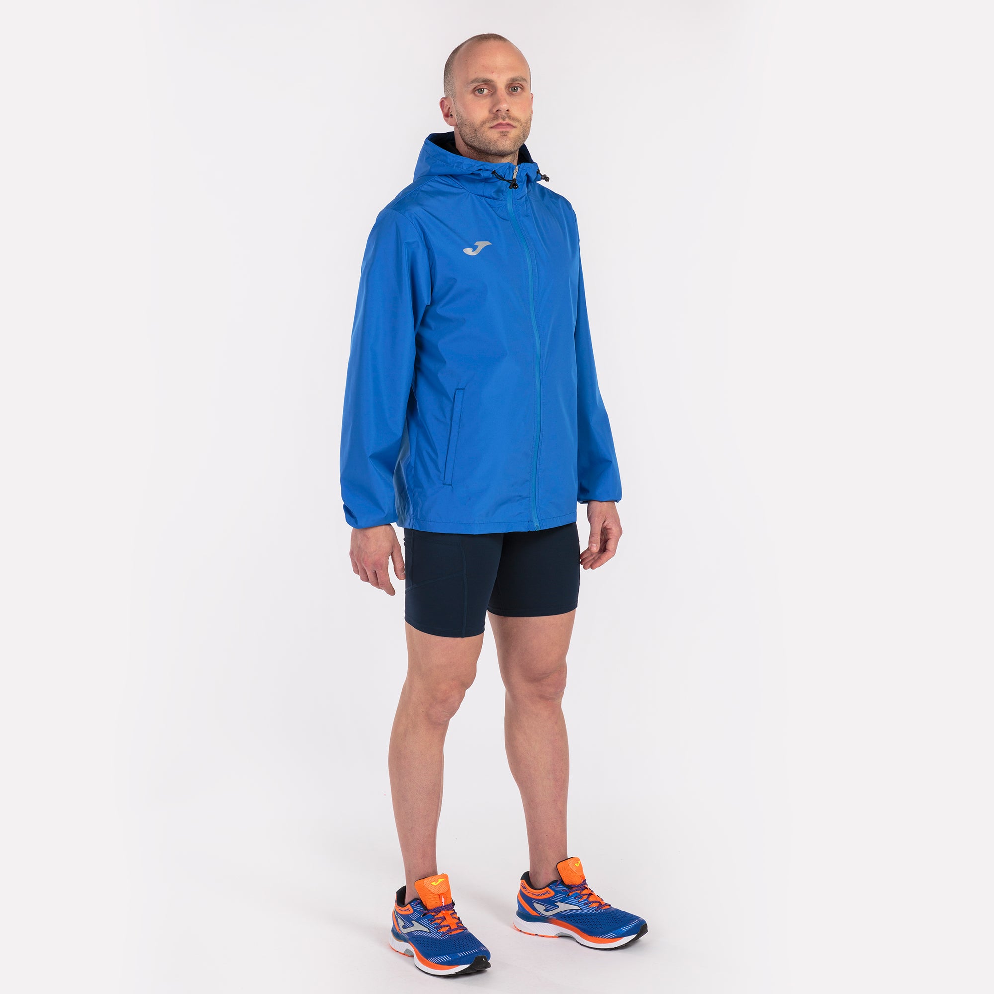 Joma RAINCOAT ELITE VIII Running Rain Jacket (Royal Blue)