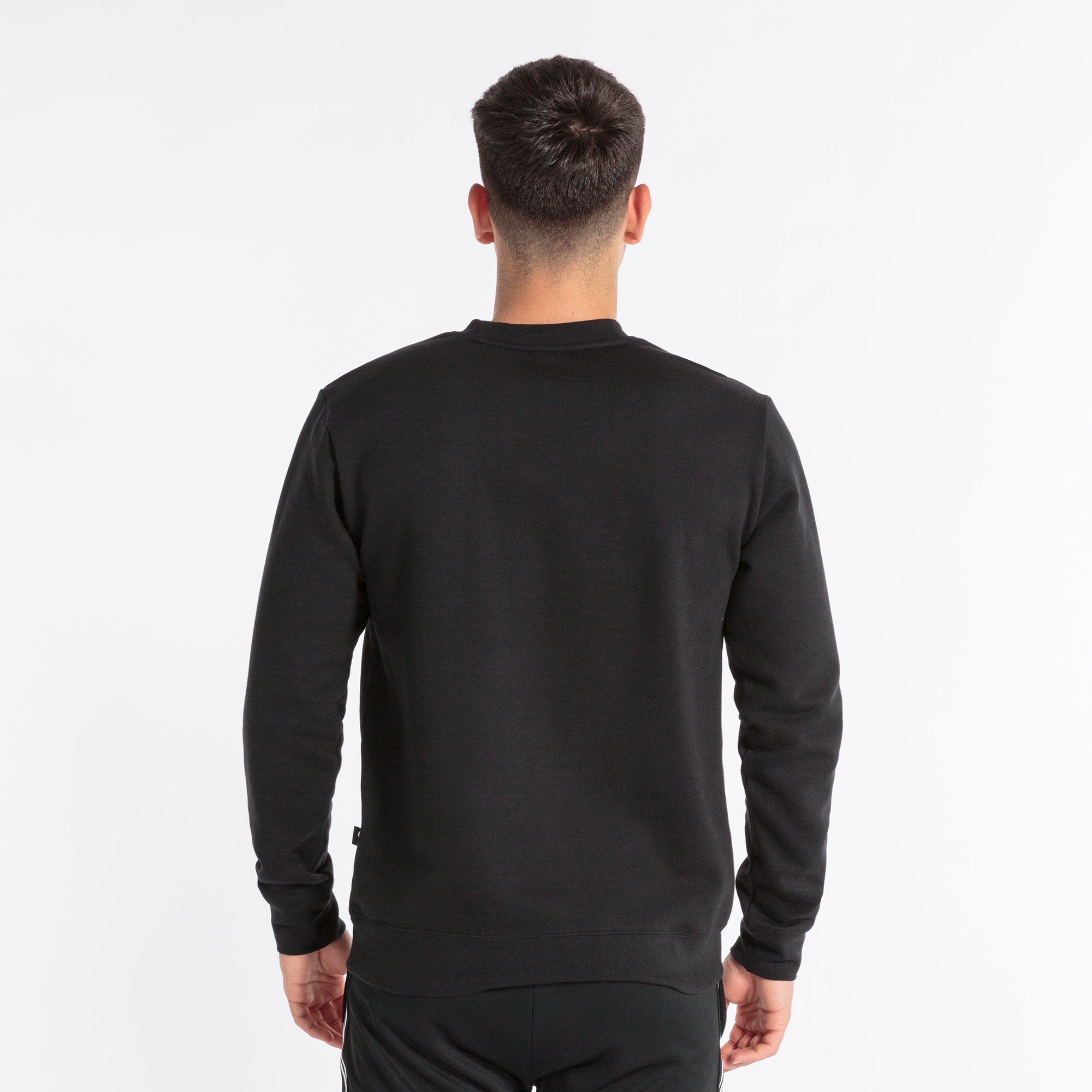 joma montana cotton mix sweatshirt black