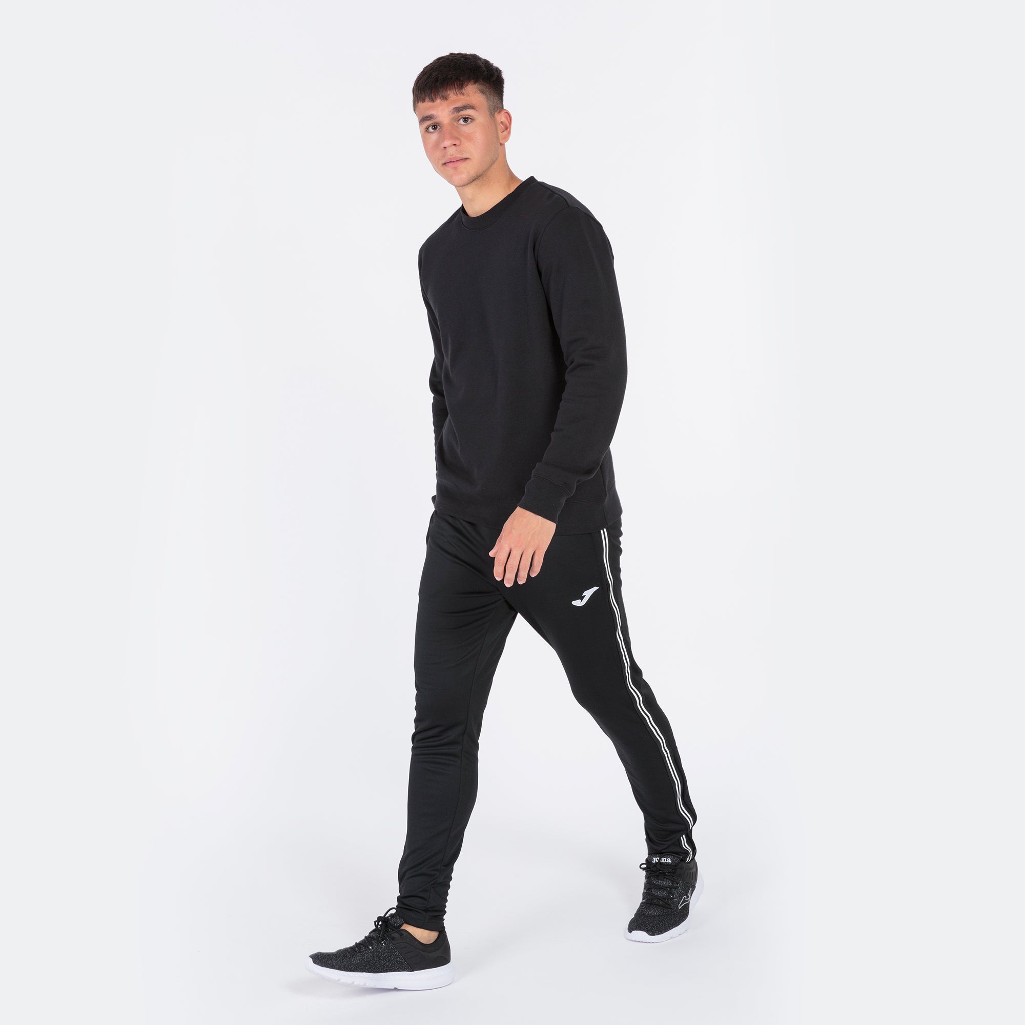 joma montana cotton mix sweatshirt black