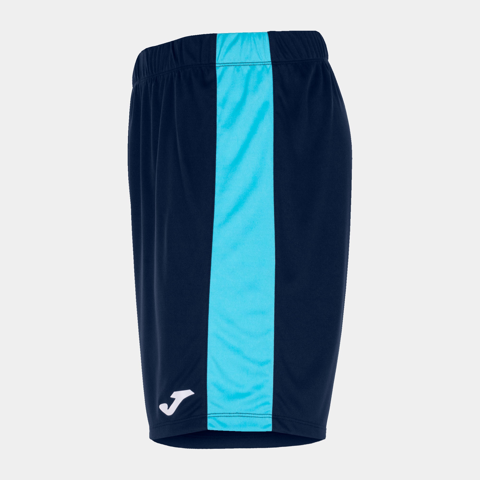 joma maxi short navy blue fluo turquoise