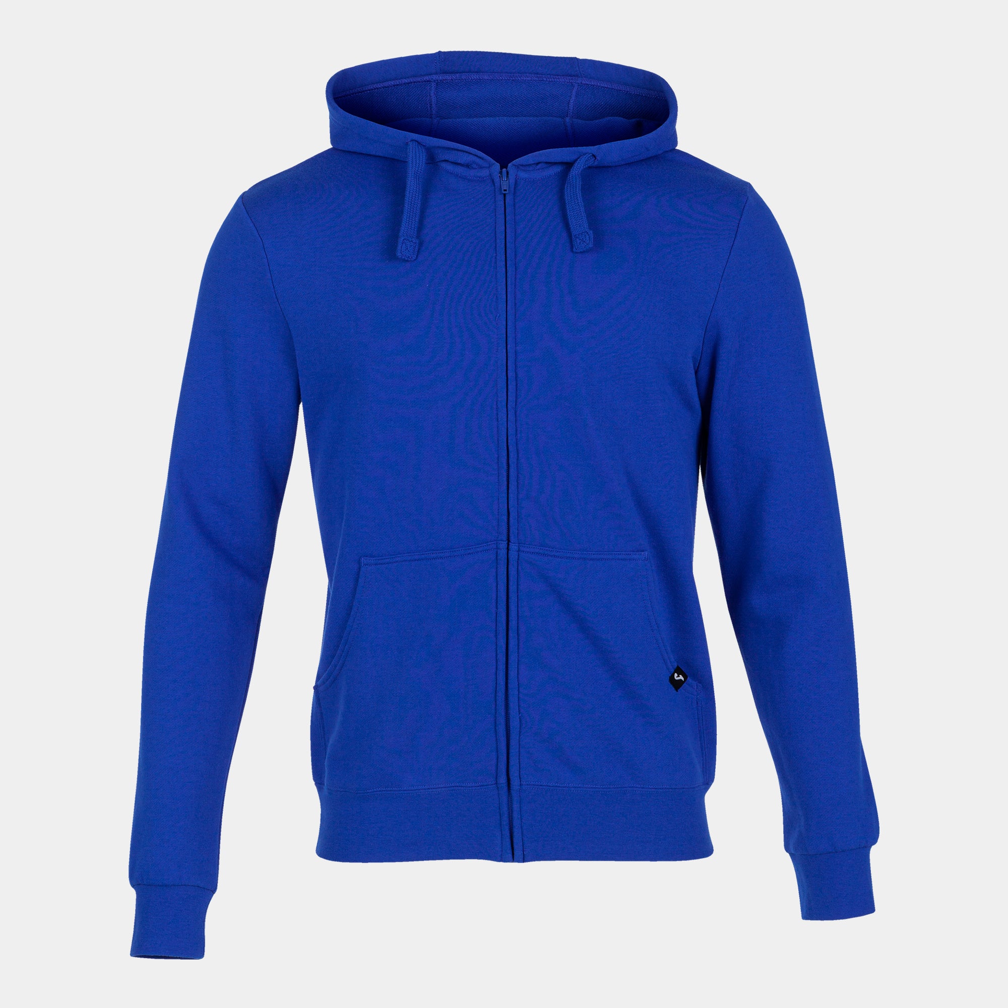 joma jungle cotton mix full zip hooded jacket royal blue