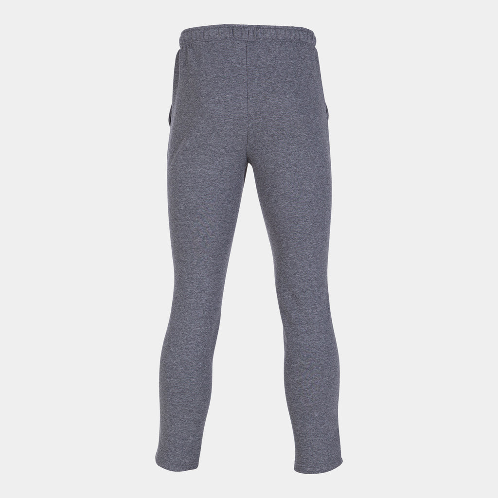 joma montana straight cotton mix fleece tracksuit bottoms melange gray