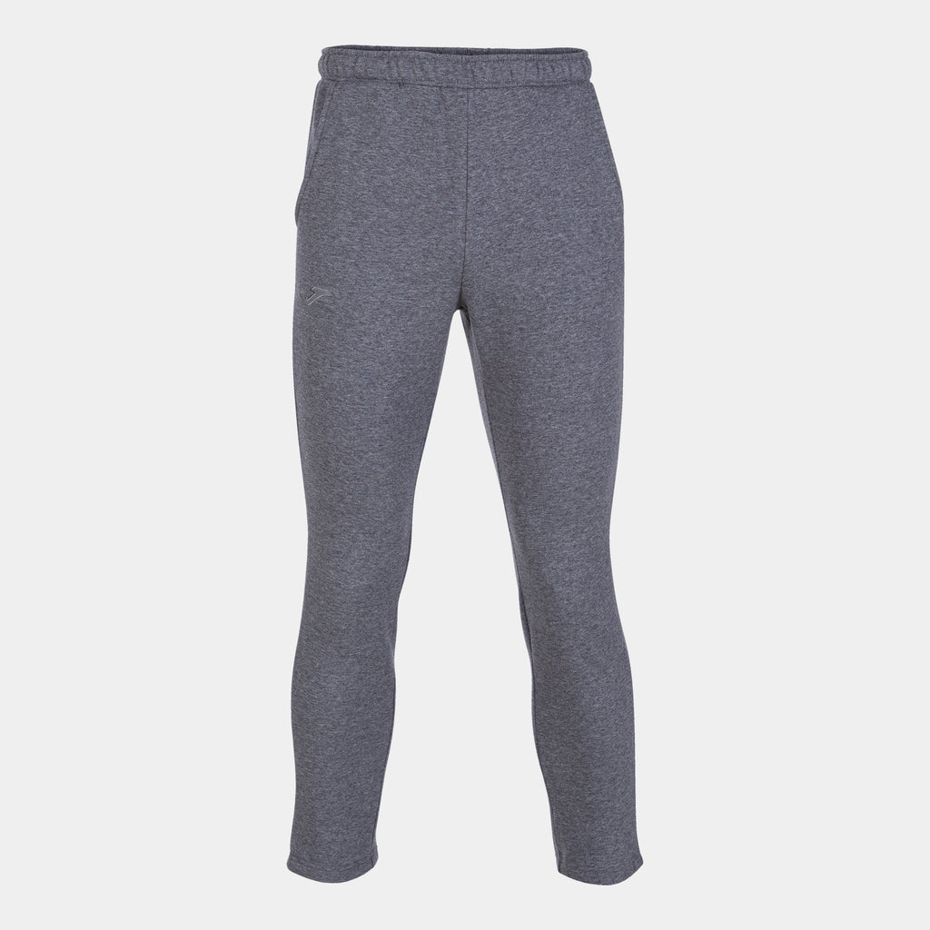joma montana straight cotton mix fleece tracksuit bottoms melange gray